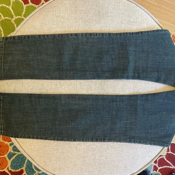 Boston Proper Zebra Glitter Strip Jeans - Picture 6 of 9